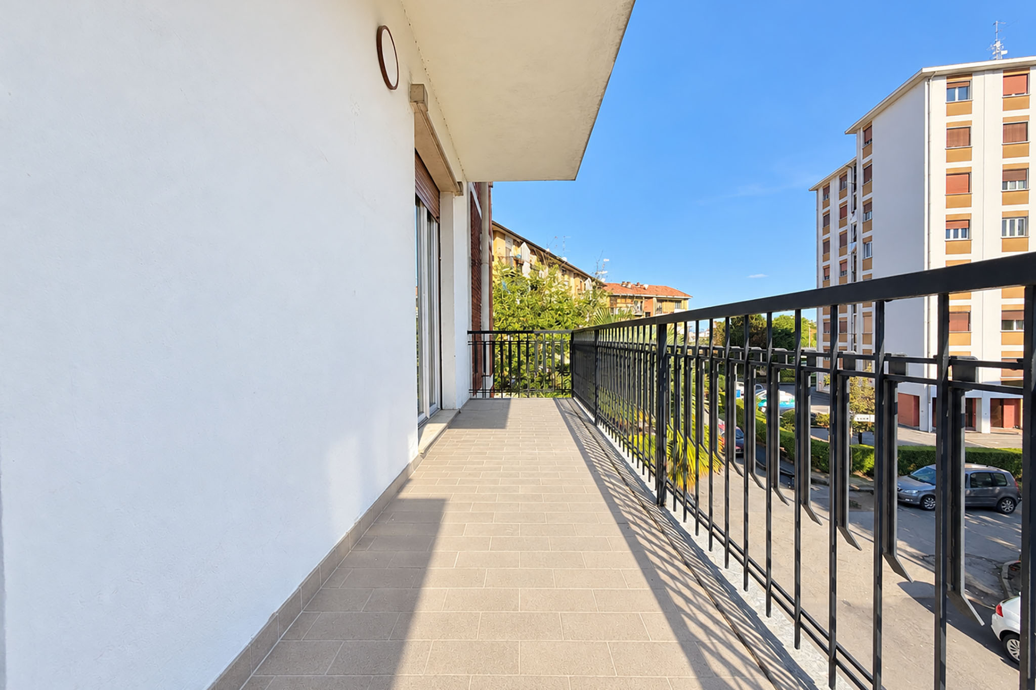 Balcone – quadrilocale in via Brofferio 15, Novara San Rocco