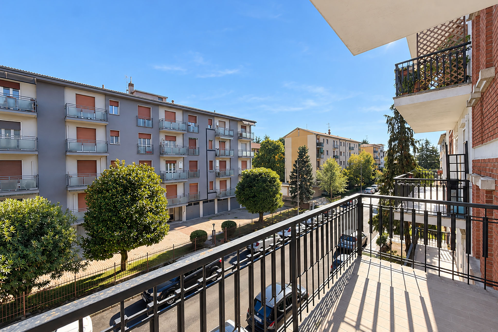Balcone – quadrilocale in via Brofferio 15, Novara San Rocco