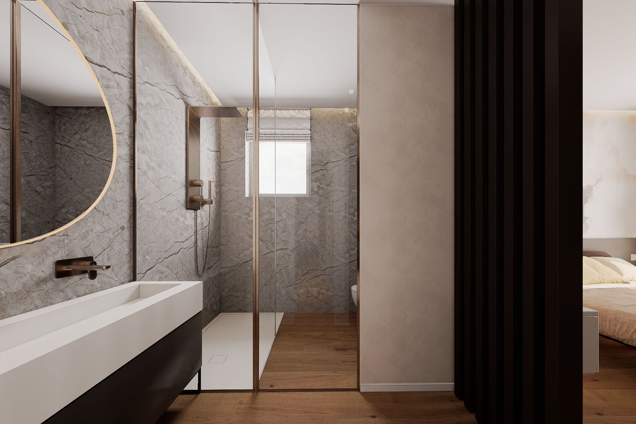 12_b11 Attico con terrazzo solarium di nuova costruzione