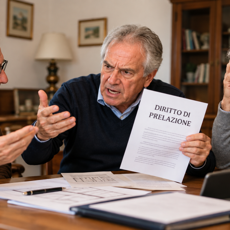 La prelazione immobiliare: quella clausola in un vecchio atto che può complicare una vendita